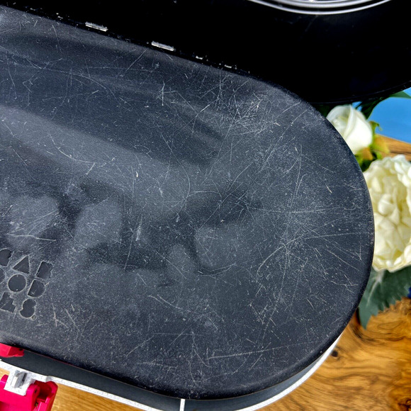 Vintage 80s 90s Caboodles Makeup Hair Accessory Storage Case Black Pink 920925 - Picture 9 of 9